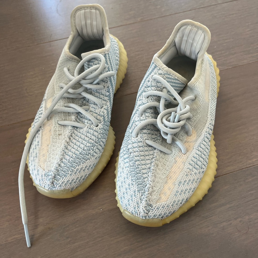 Adidas Yeezy Boost 350 V2 in cloud white non-reflective